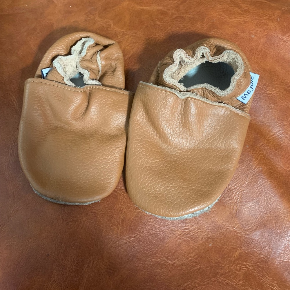 6-12 month leather shoes